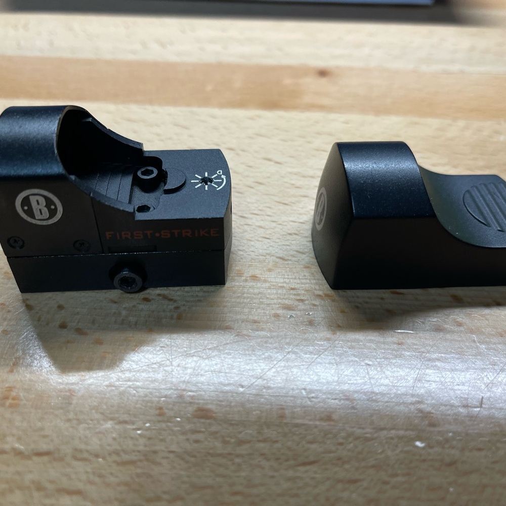Bushnell First Strike Red Dot Sight 5 MOA Dot Matte with picatinny mount